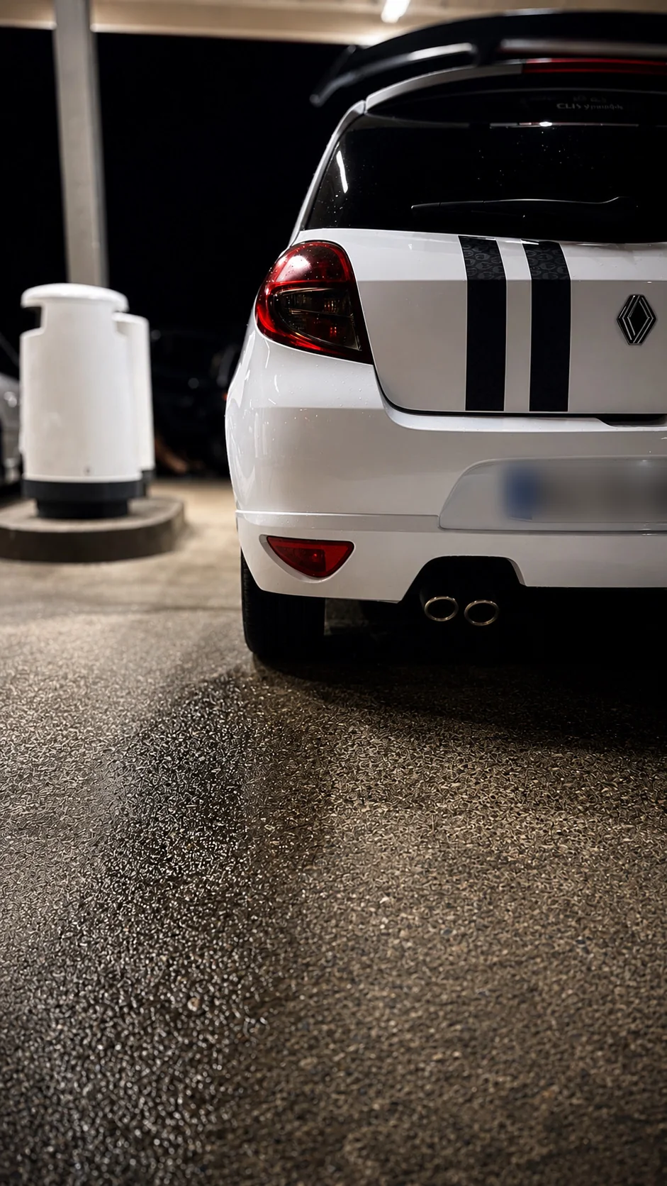 Détail arrière de la Clio 3 GT